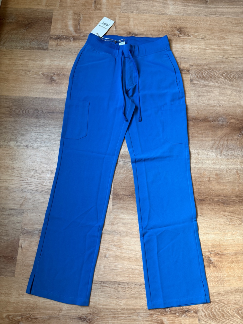 Mandala Scrubs Royal Blue Cargo Pants